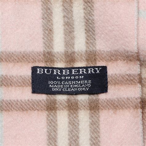 genuine burberry label